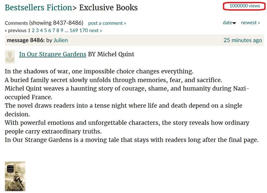 Bestsellers Fiction Group campaign by Michel Quint